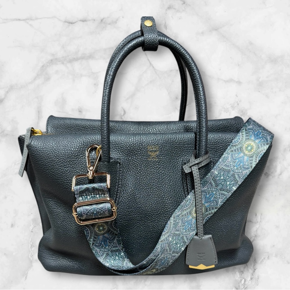 MCM Milla Mid Size Satchel/crosdbody